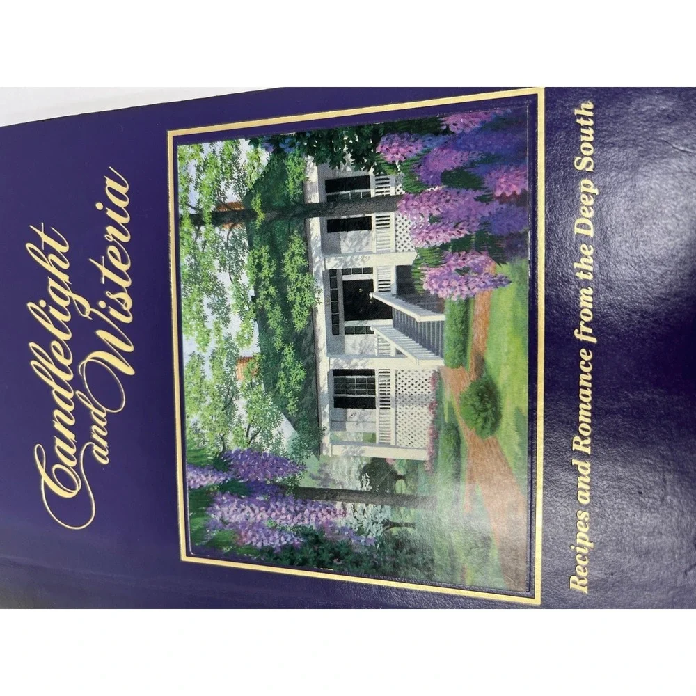 Candlelight & Wisteria Southern Cookbook (1993) Lee-Scott Academy Alabama‎